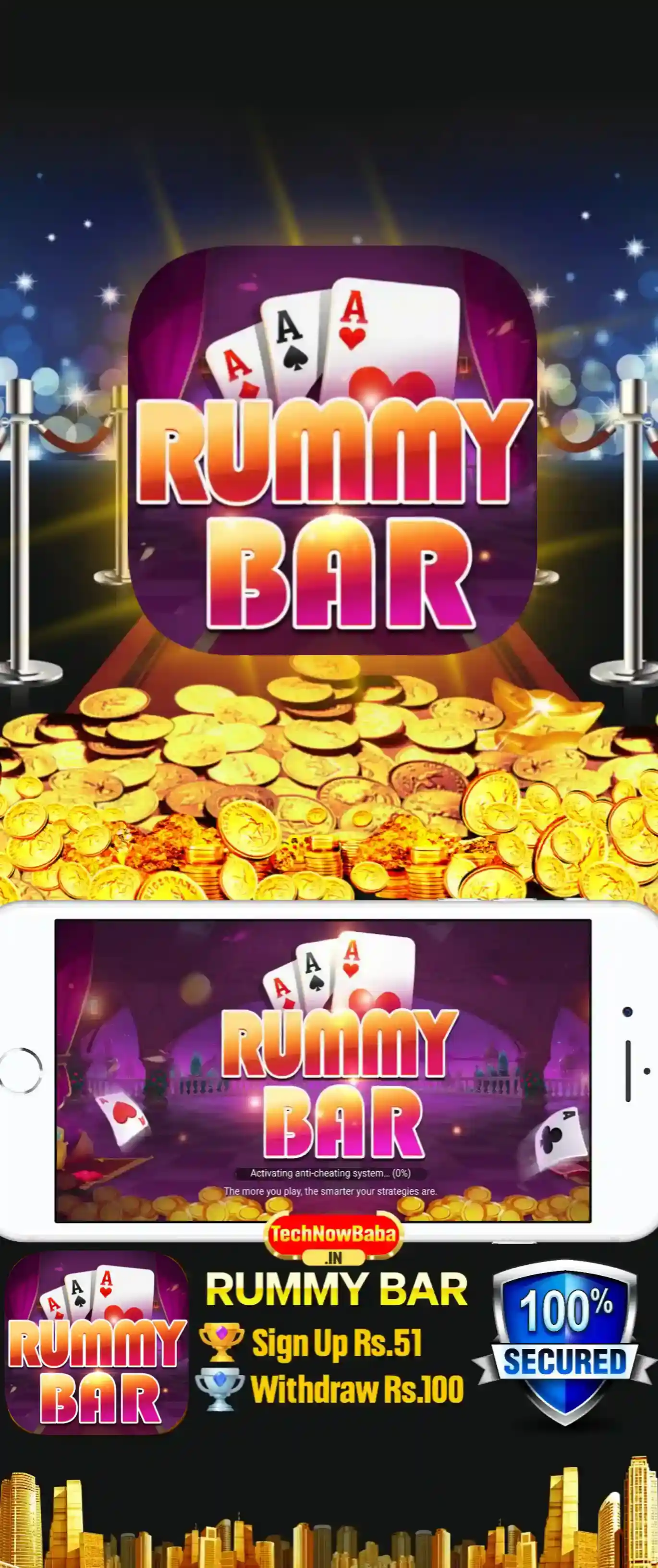 Rummy Baar App TechNow Baba